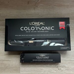 L'Oreal Colorsonic Hair Color Tool in Black and Gold